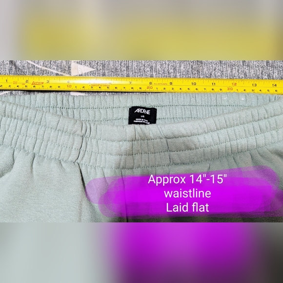🎉Ardene size Large, GUC vintage, mint colour sweat pants - Picture 6 of 10